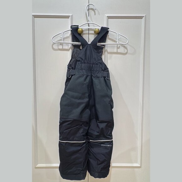 Columbia Black Snow Dark Overalls for Kids Unisex Size 3T - Picture 2 of 2